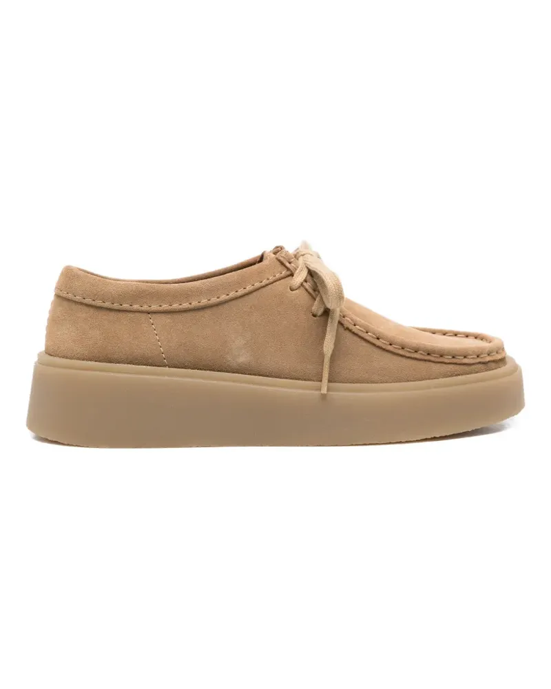 Clarks Klassische Derby-Schuhe - Nude Nude