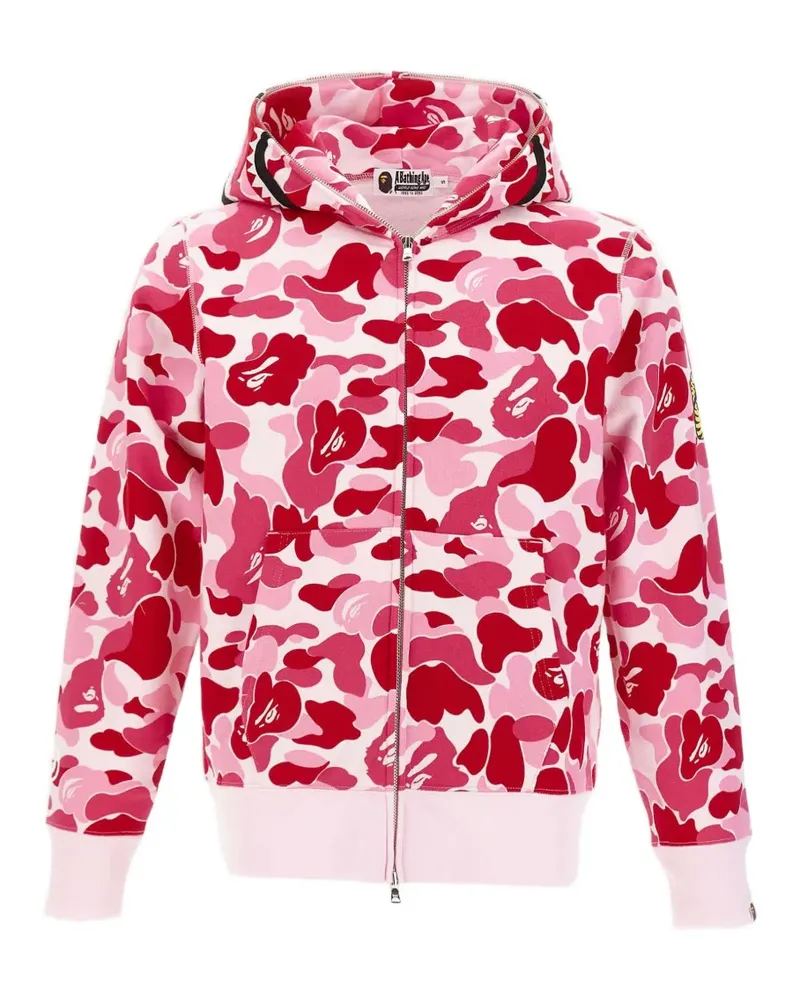 BAPE ABC Camo 2nd Shark hoodie - Rosa Rosa