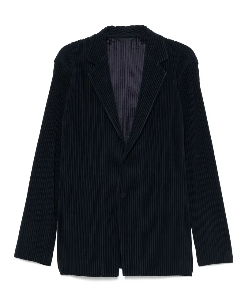 Issey Miyake Einreihiges Sakko - Blau Blau