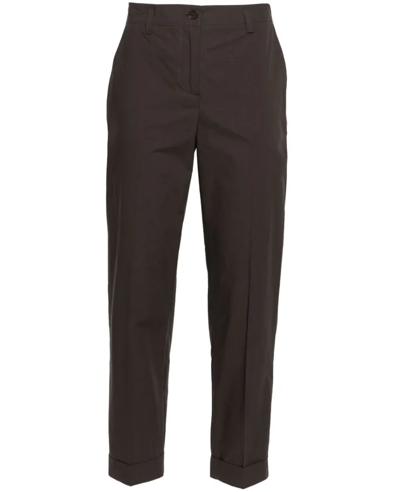 P.A.R.O.S.H. Hose mit Tapered-Bein - Braun Braun