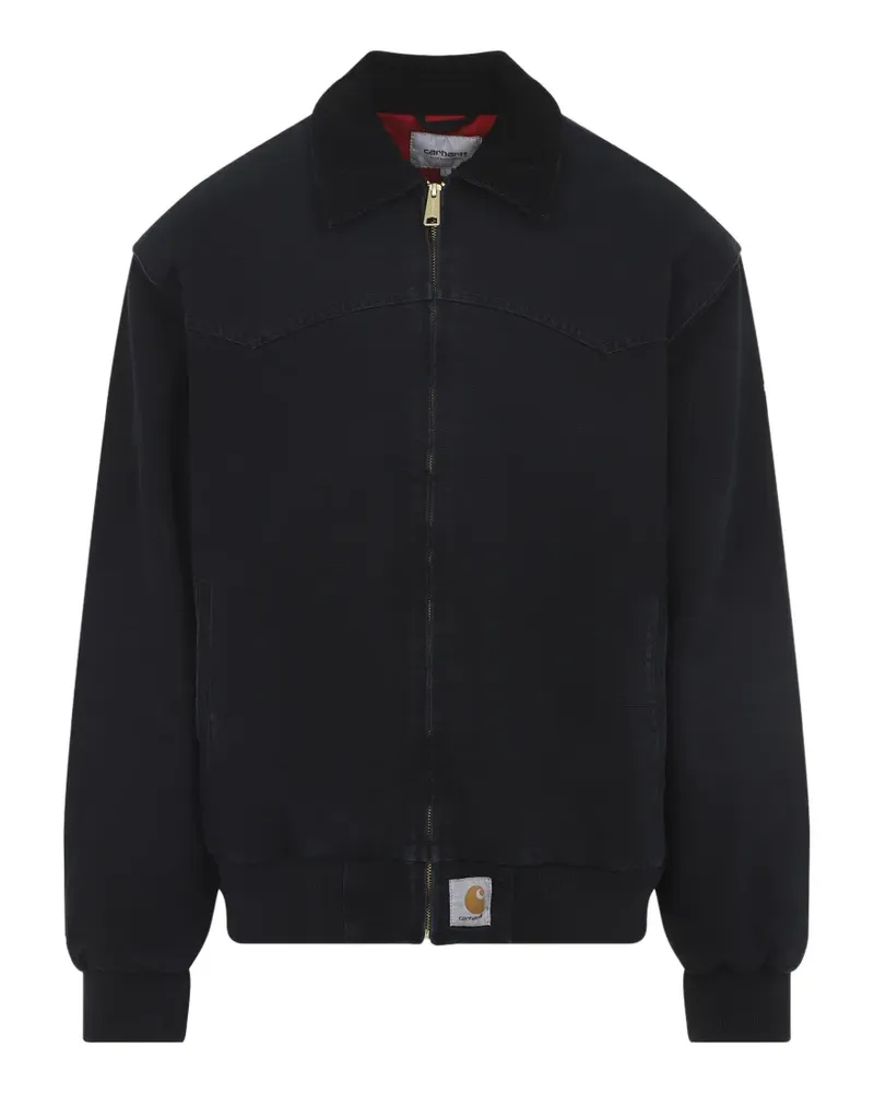 Carhartt WIP Jacke mit Cordkragen - Schwarz Schwarz