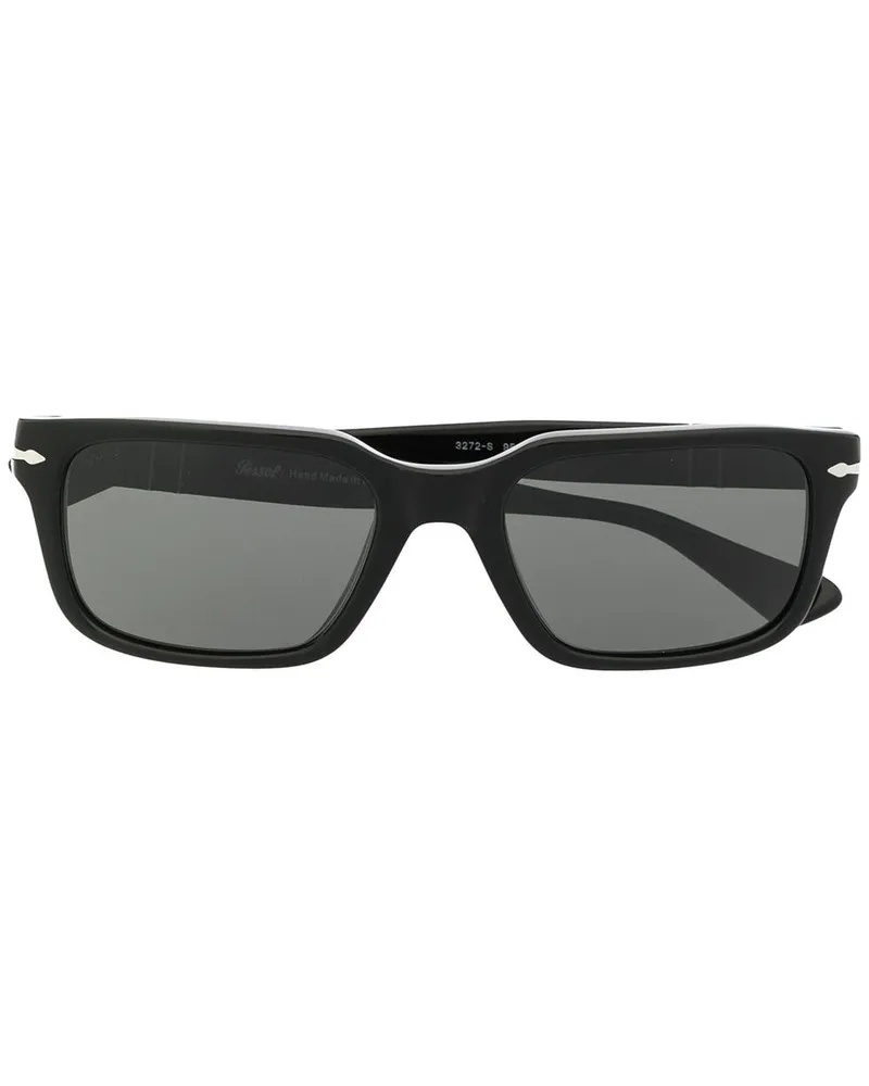 Persol Eckige PO3271S Sonnenbrille - Schwarz Schwarz