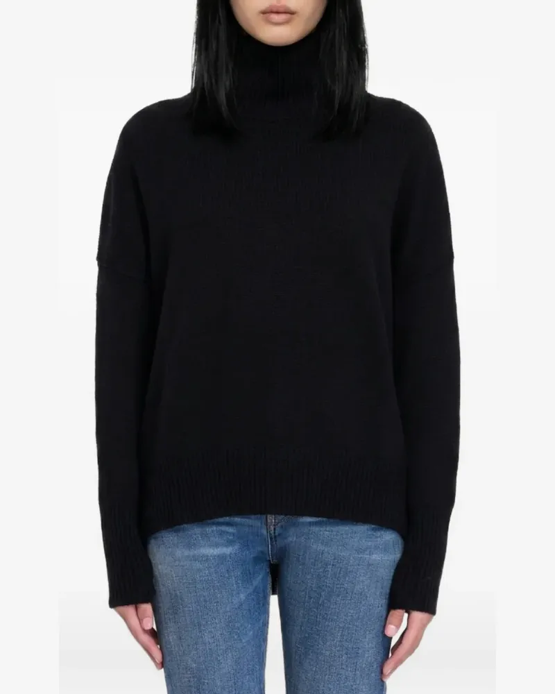 Lisa Yang Heidi asymmetric sweater - Schwarz Schwarz