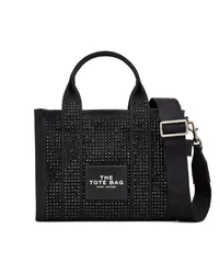 Marc Jacobs The Small Crystal Canvas Tote Tasche Schwarz