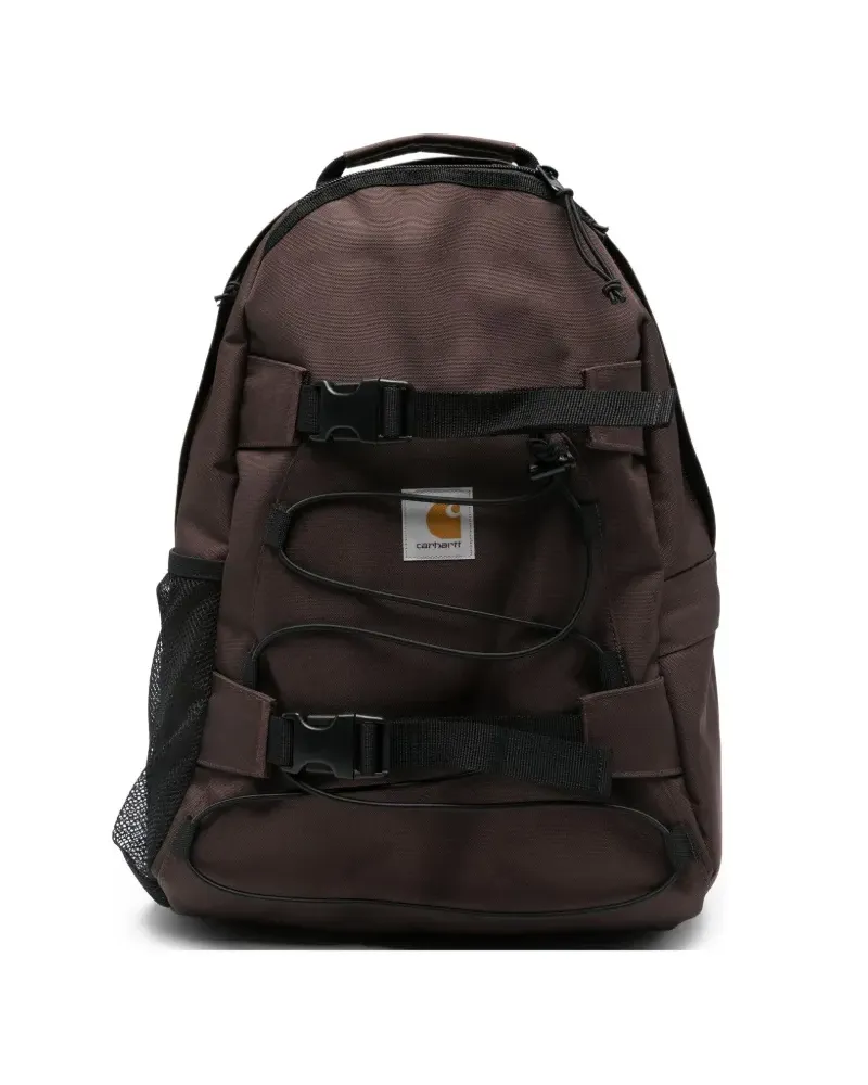 Carhartt WIP Kickflip Rucksack mit Schnallenriemen - Braun Braun