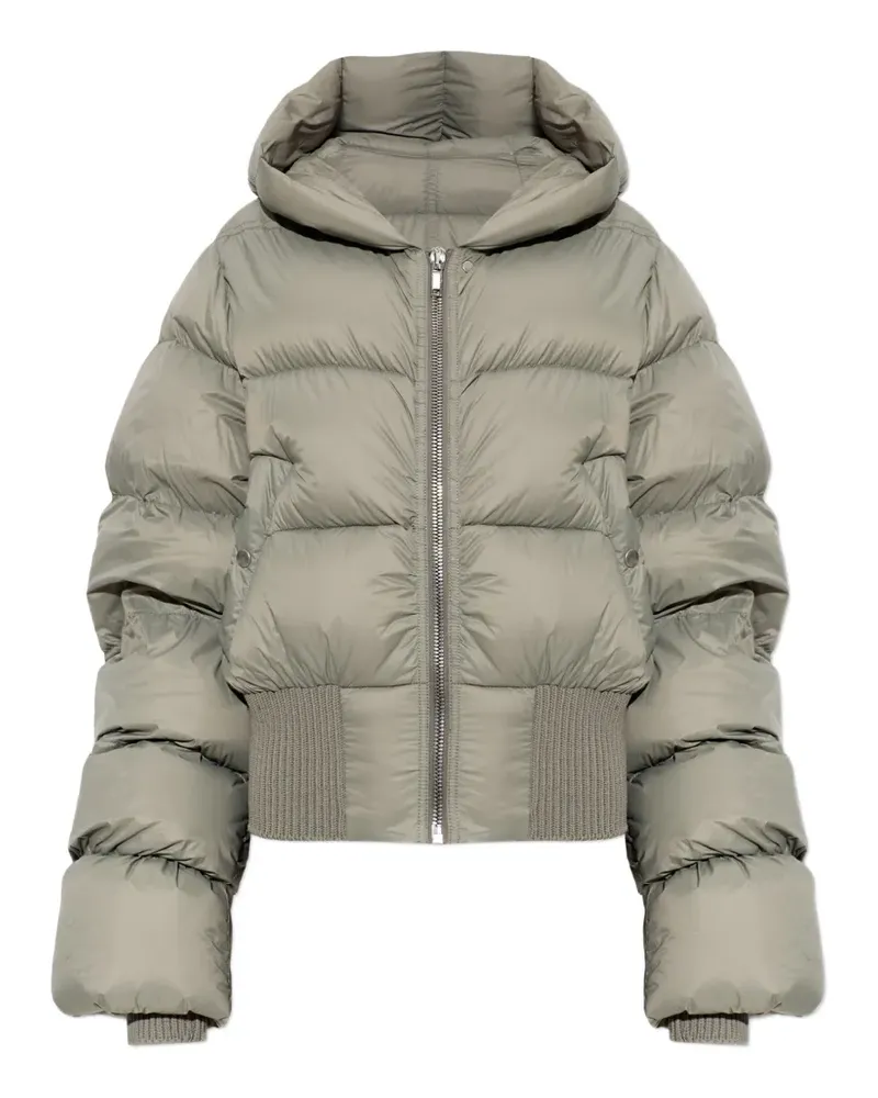 Rick Owens hooded padded jacket - Grün Grün