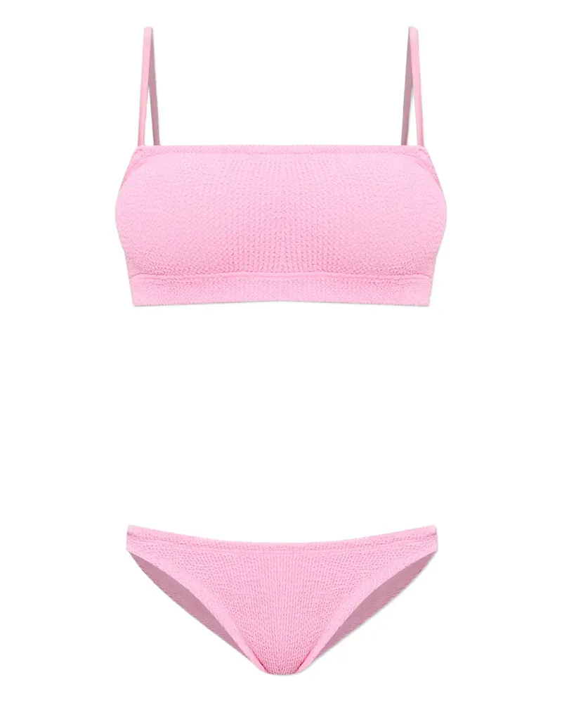 Hunza G Gigi crinkle underband bikini - Rosa Rosa
