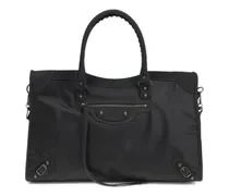 Große Le City Tote Bag - Schwarz