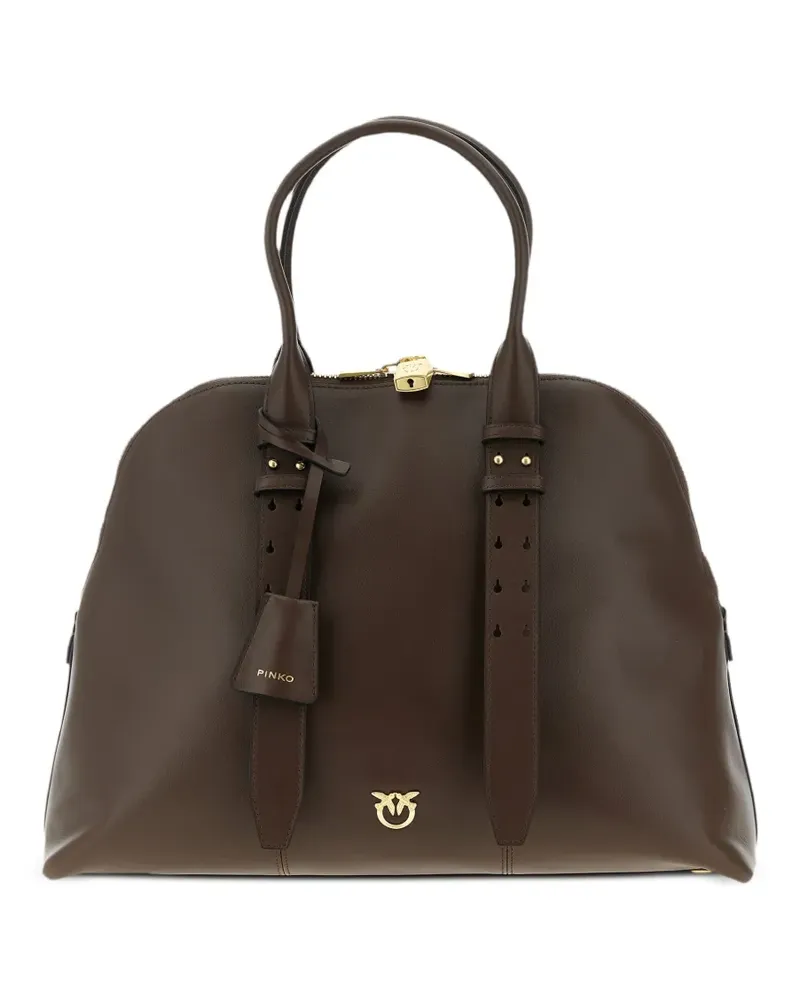 Pinko Escape Love Birds Bowling-Tote Bag - Braun Braun