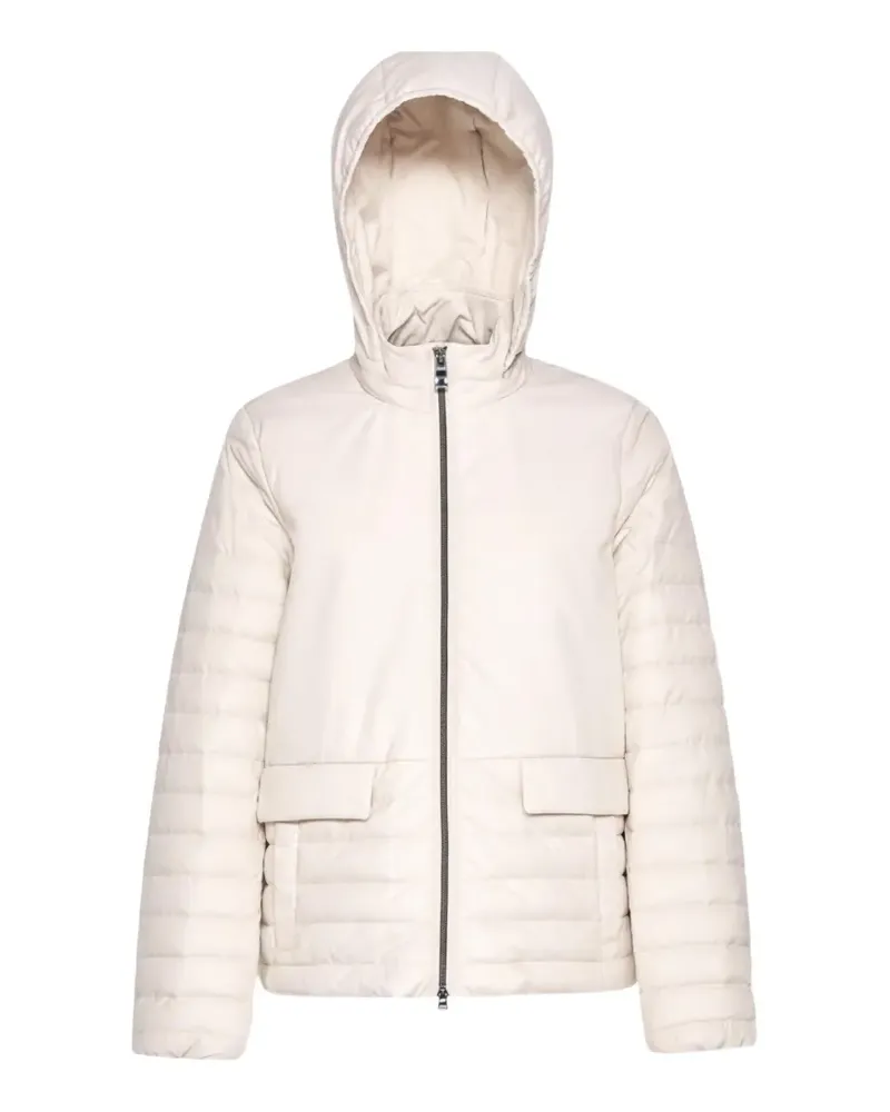 Geox Gesteppte Myluse Kapuzenjacke - Nude Nude