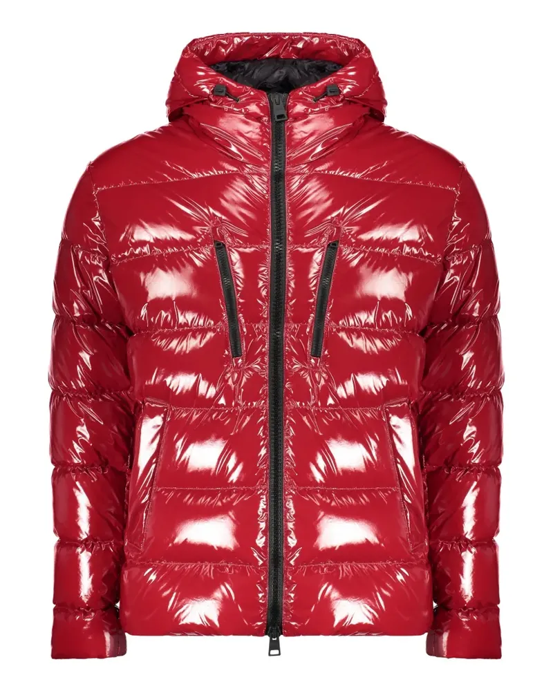 Herno Gefütterte Kapuzenjacke - Rot Rot