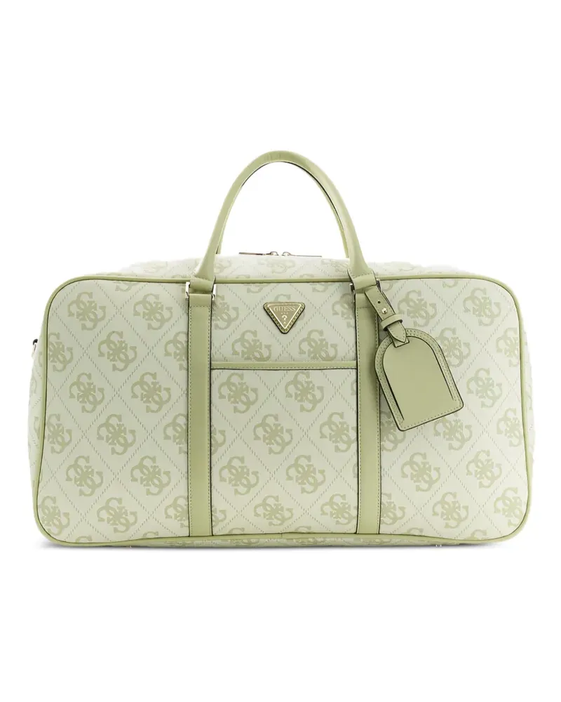 Guess green logo Berta weekender duffle bag - Grün Grün