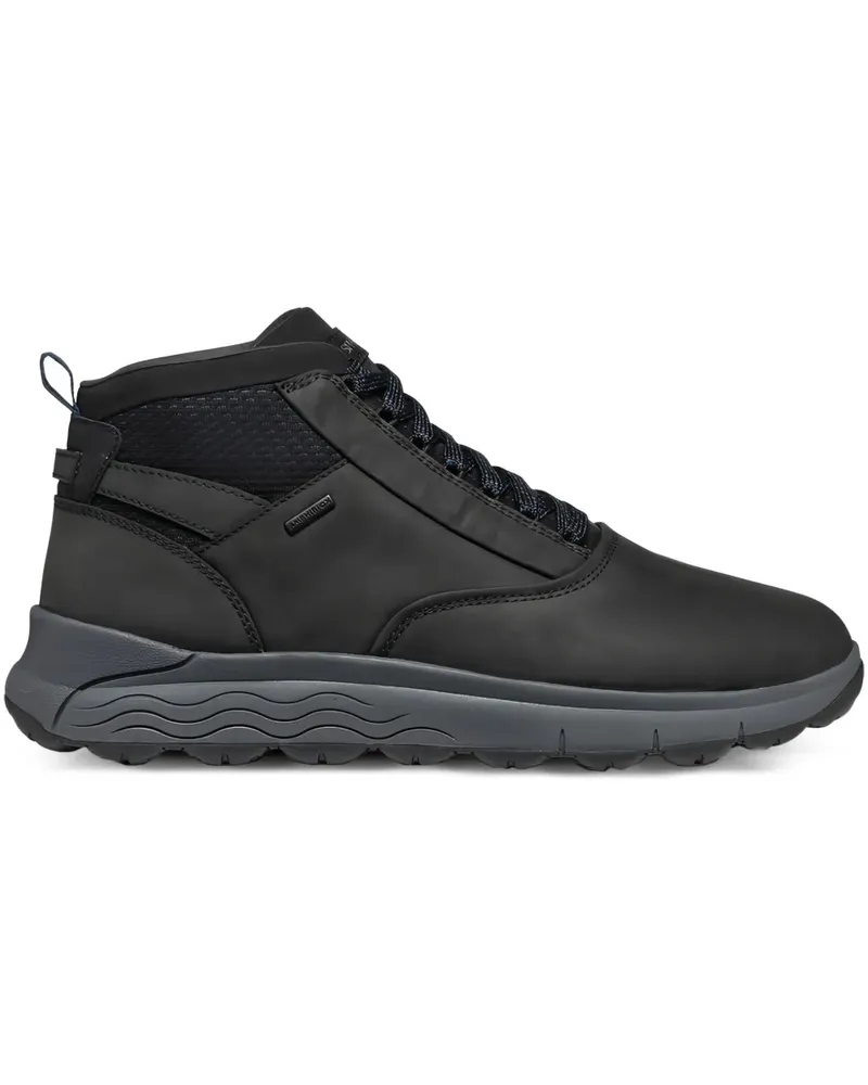 Geox Spherica Sneakers - Schwarz Schwarz
