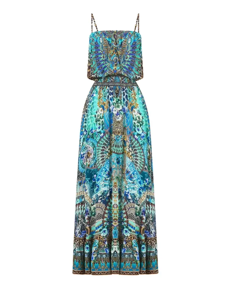 Camilla Klassisches Kleid - Blau Blau