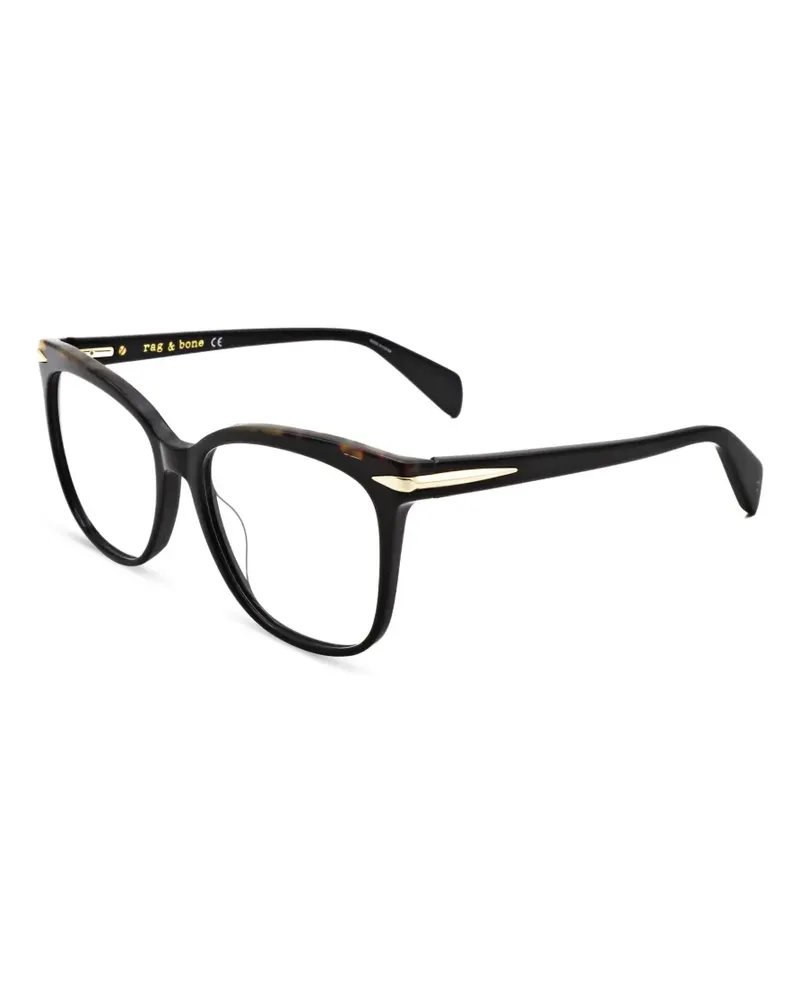 Rag & Bone Brille mit Cat-Eye-Gestell - Braun Braun