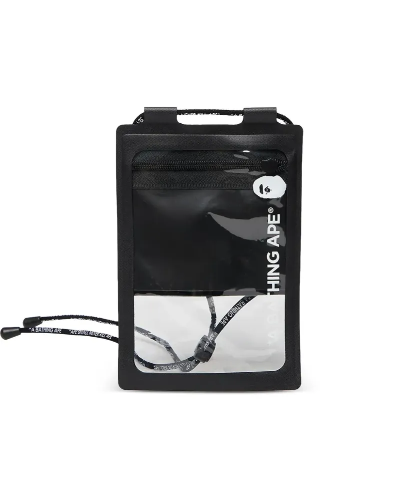 BAPE Clutch mit Trageriemen - Schwarz Schwarz