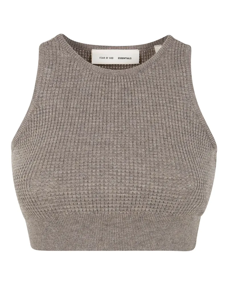 Fear of God Oberteil mit Waffelstrick-Muster - Nude Nude