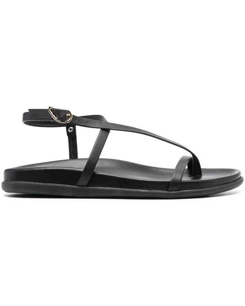 Ancient Greek Sandals Aimilia Sandalen - Schwarz Schwarz