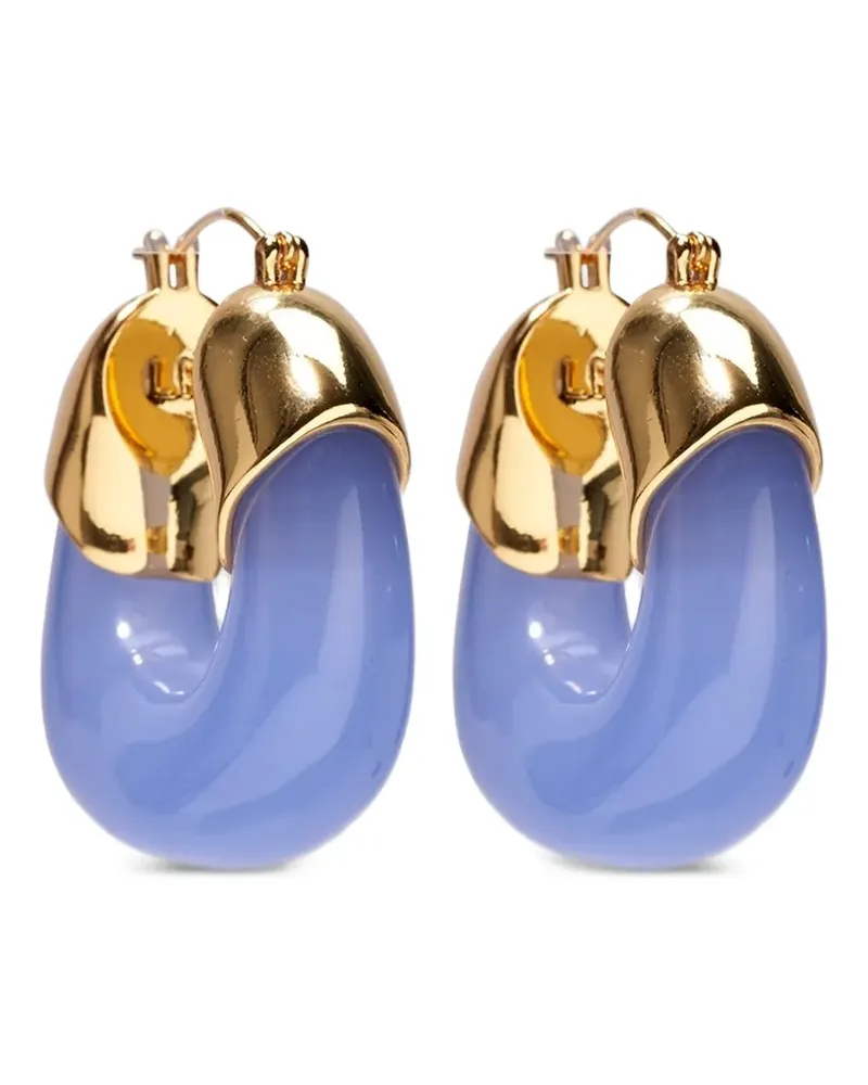 Lizzie Fortunato Creolen aus Harz - Gold Gold