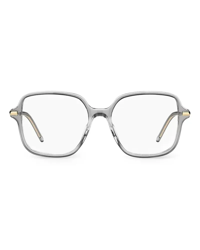 Marc Jacobs Brille mit eckigem Gestell - Grau Grau