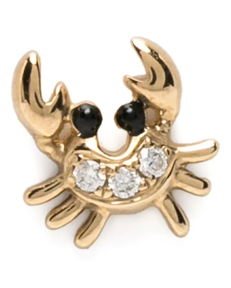 Yvonne Léon Nano Crab Ohrring - Gold Gold