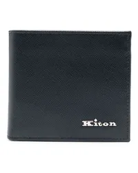 Kiton Klassisches Portemonnaie Blau