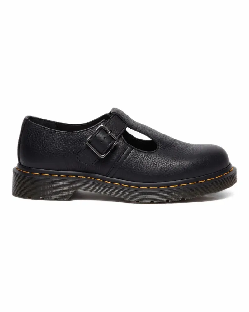 Dr.Martens Polley Lederschuhe - Schwarz Schwarz