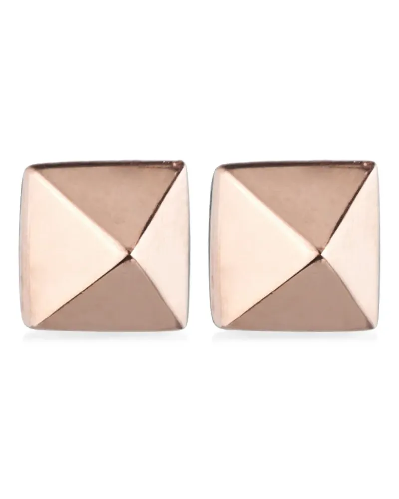Eddie Borgo Pyramid Ohrstecker - Rosa Rosa
