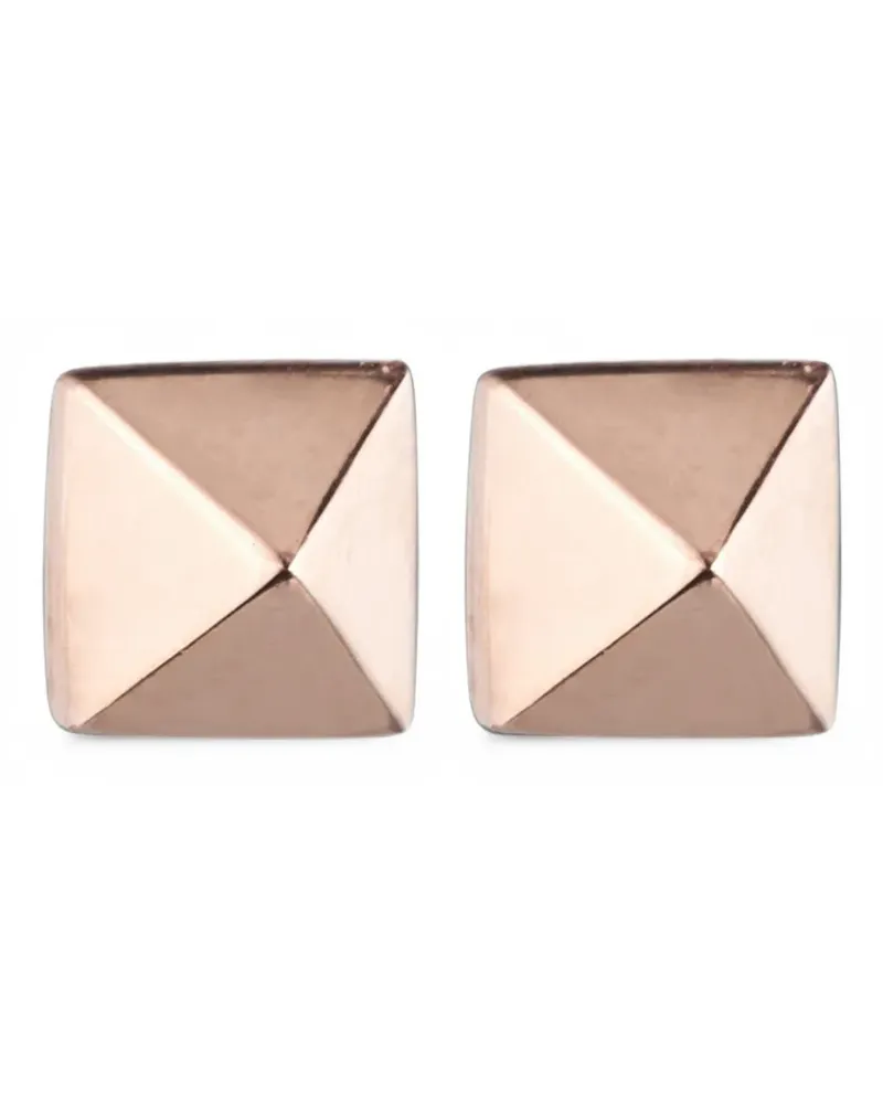 Eddie Borgo Pyramid Ohrstecker - Rosa Rosa