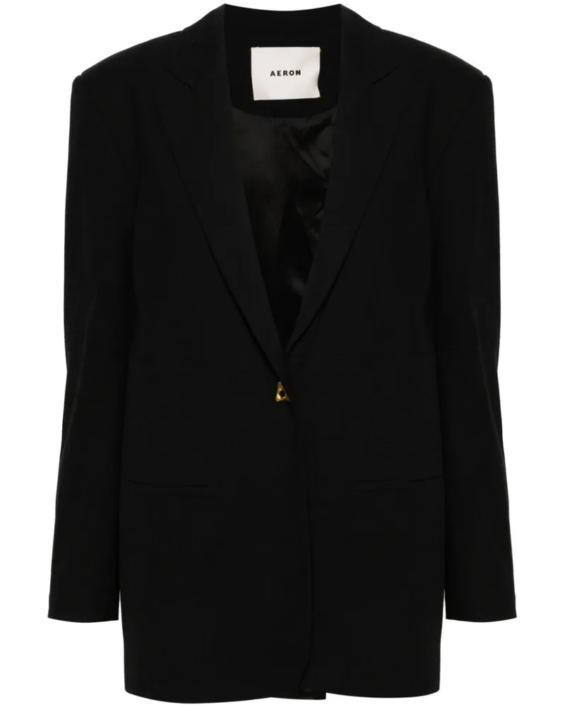 AERON Mercedes Blazer mit Logo-Schild - Schwarz Schwarz