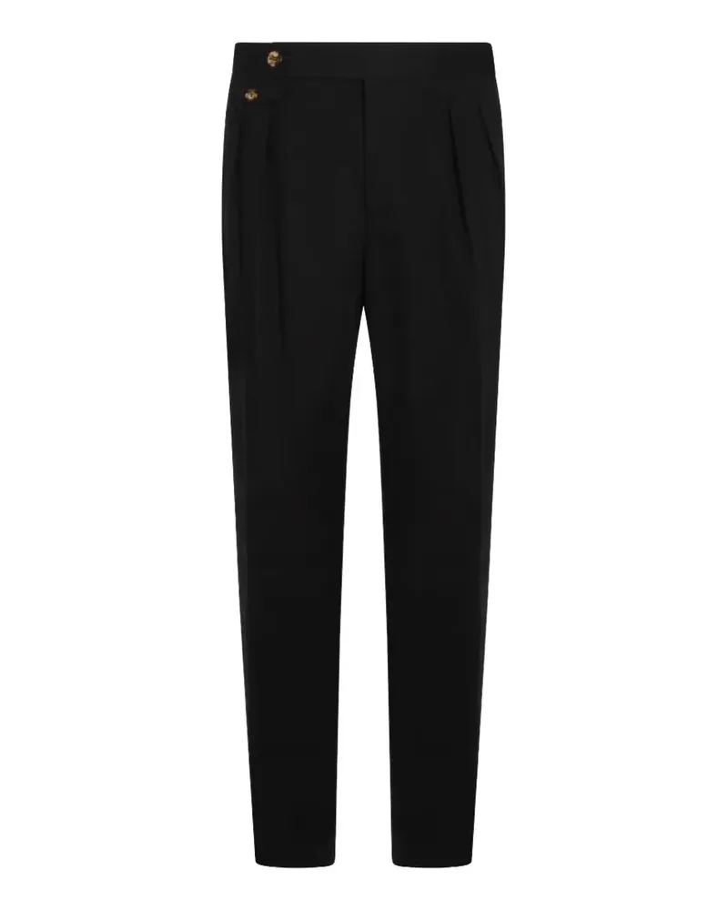 Brunello Cucinelli straight-leg trousers - Schwarz Schwarz