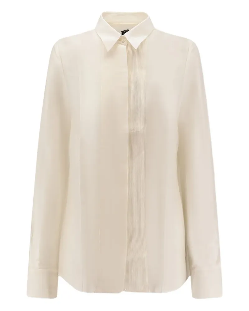 HUGO BOSS Bisina pleated shirt - Nude Nude