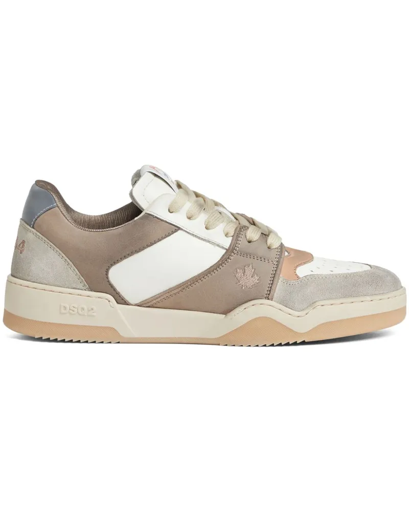 Dsquared2 Spiker Sneakers - Weiß Weiß