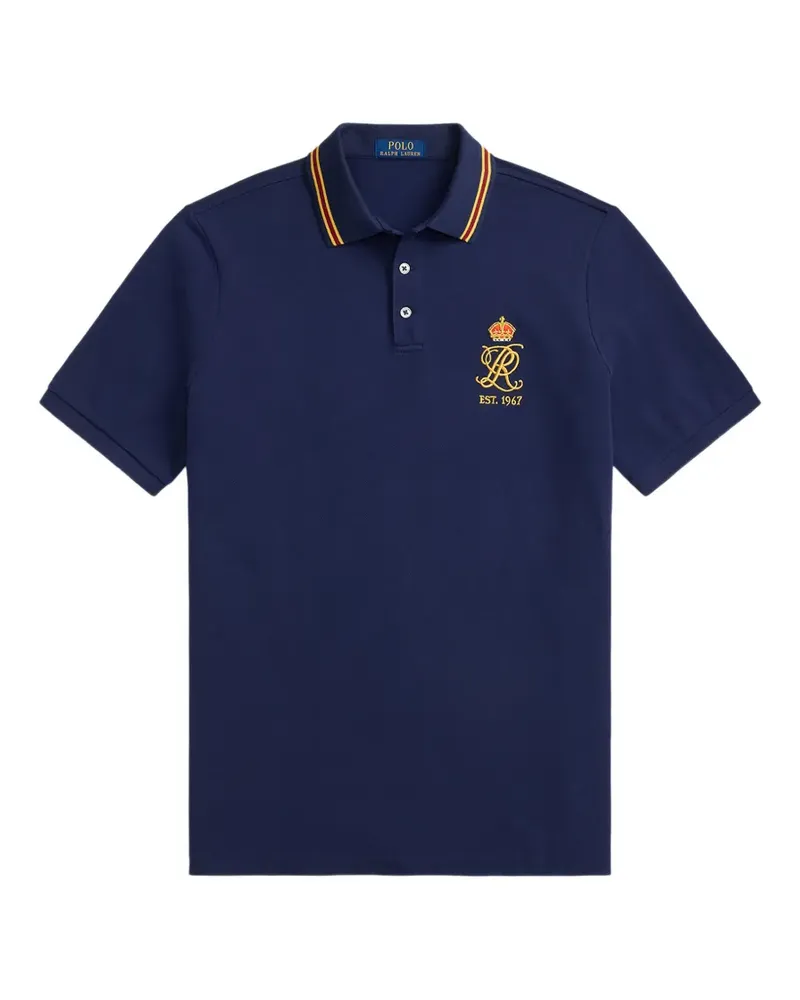 Ralph Lauren Poloshirt mit Logo - Blau Blau