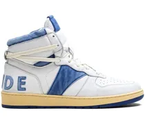 Rhecess "White/Royal Blue" High-Top-Sneakers