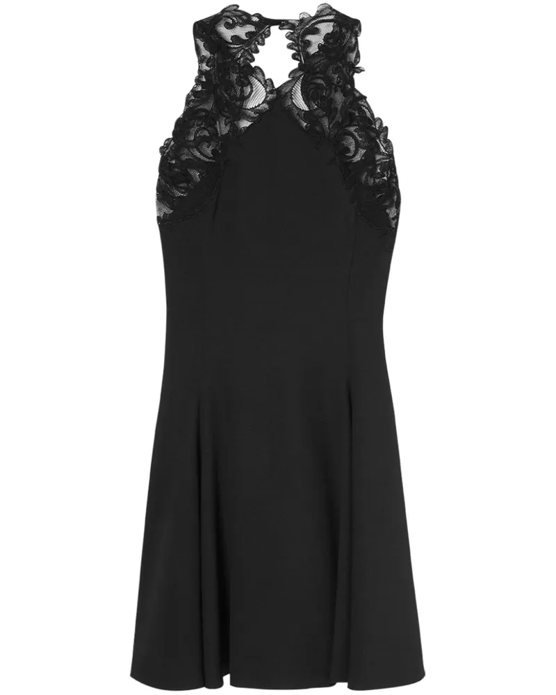 Versace Barocco Minikleid - Schwarz Schwarz
