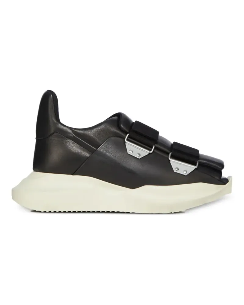 Rick Owens Sneakers mit Riemen - Schwarz Schwarz