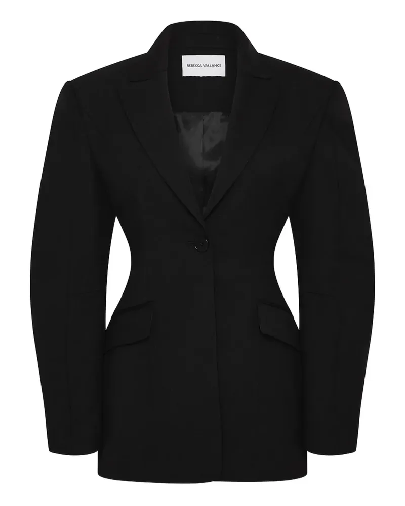 Rebecca Vallance Schmaler Finley Blazer - Schwarz Schwarz