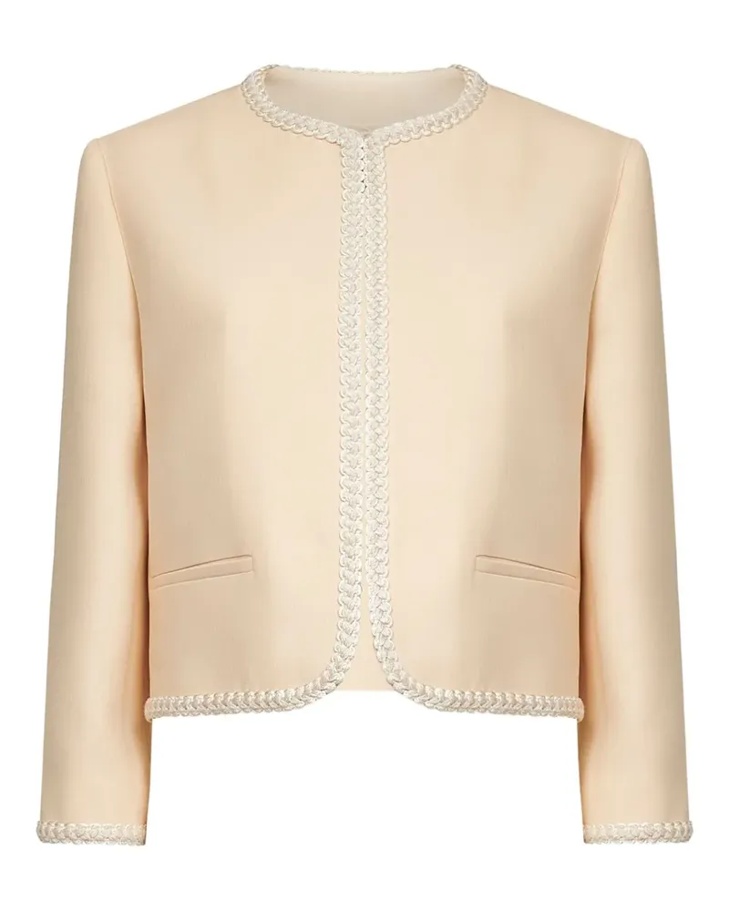 Valentino Garavani Crepe Couture Jacke - Nude Nude