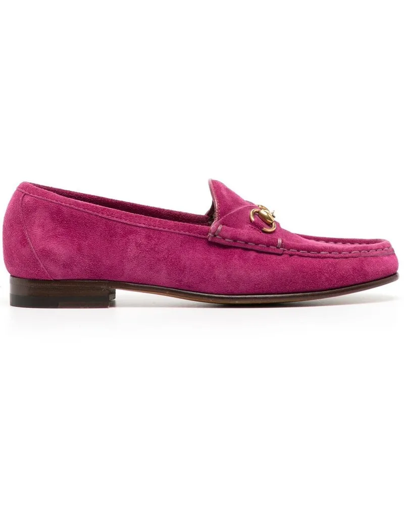 Gucci Loafer aus Wildleder - Violett Violett