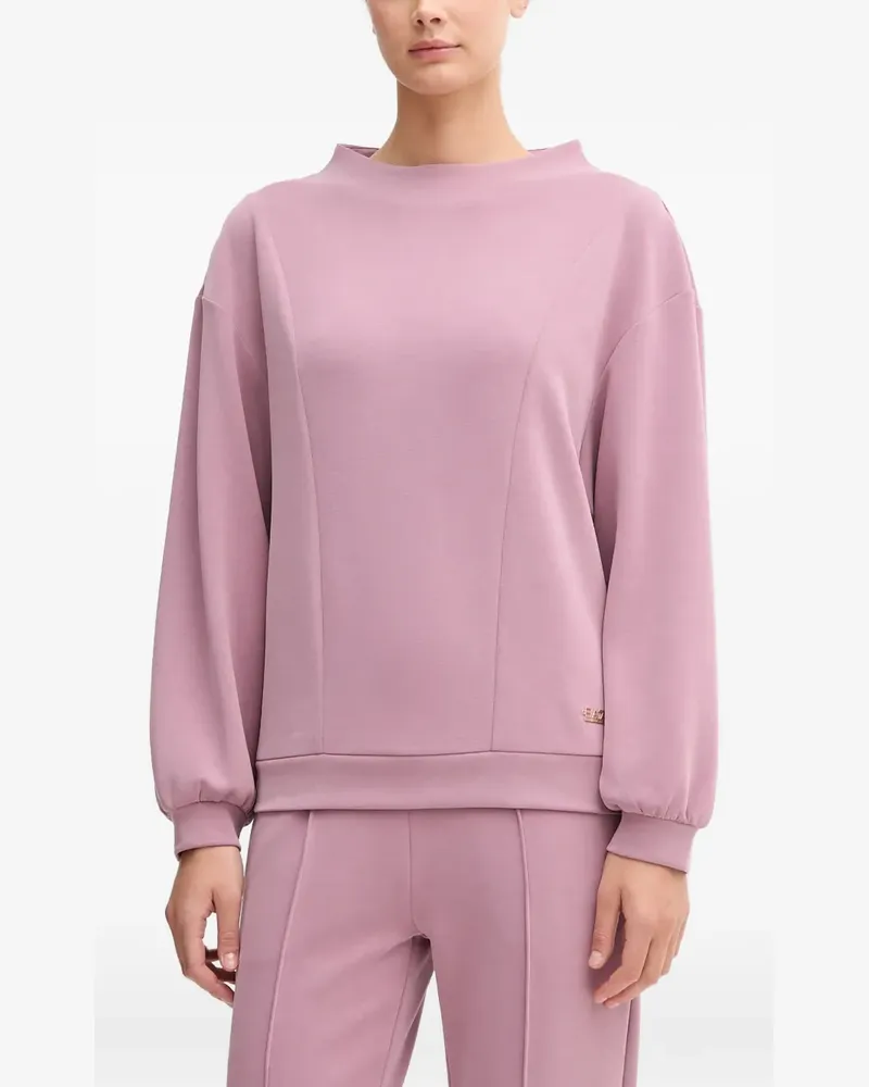 EA7 long-sleeve crew-neck tracksuit pants - Rosa Rosa