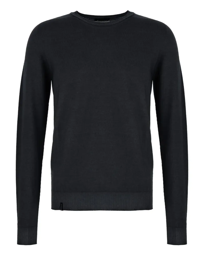 Arovescio ribbed-trim sweater - Grau Grau