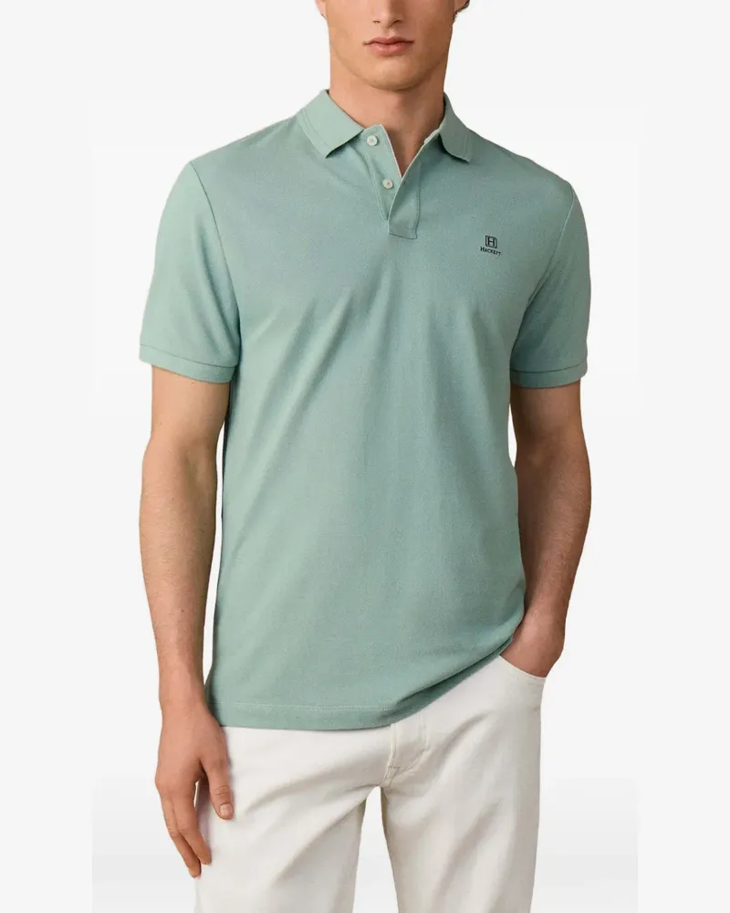 Hackett Heritage Poloshirt - Grün Grün