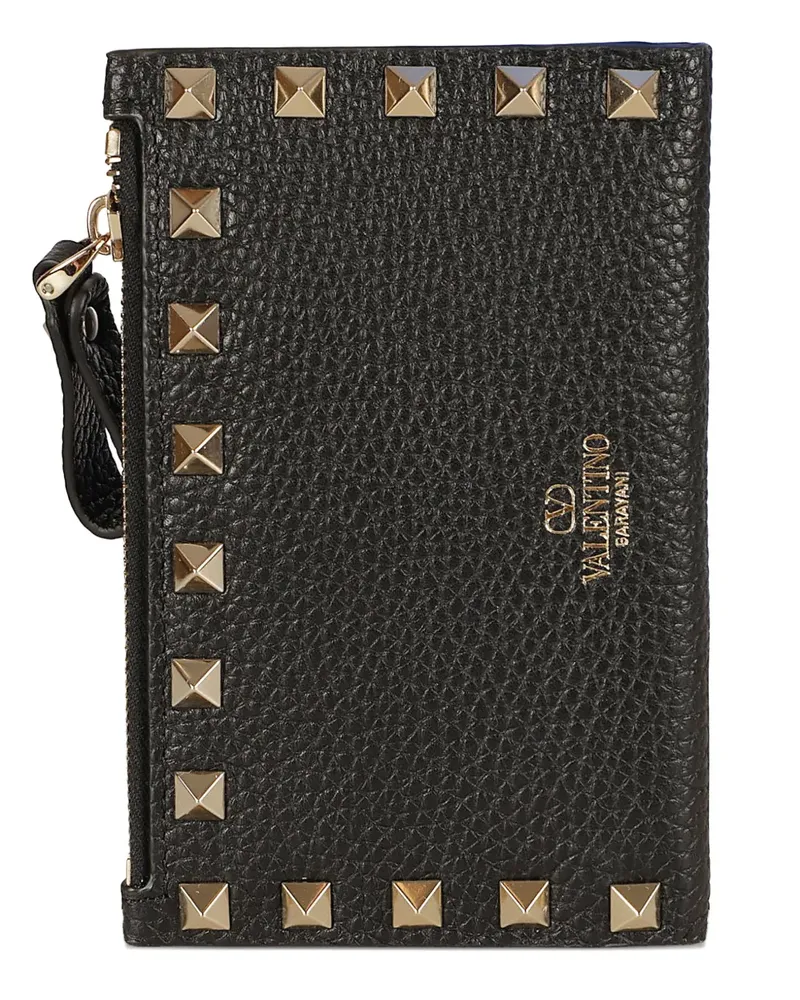 Valentino Garavani Rockstud' Portemonnaie - Schwarz Schwarz