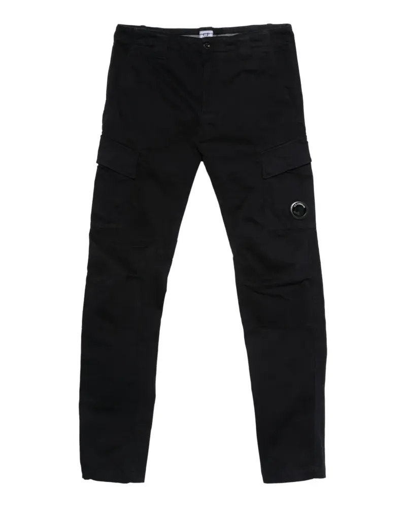 C.P. Company Lens-detail cargo pants - Blau Blau