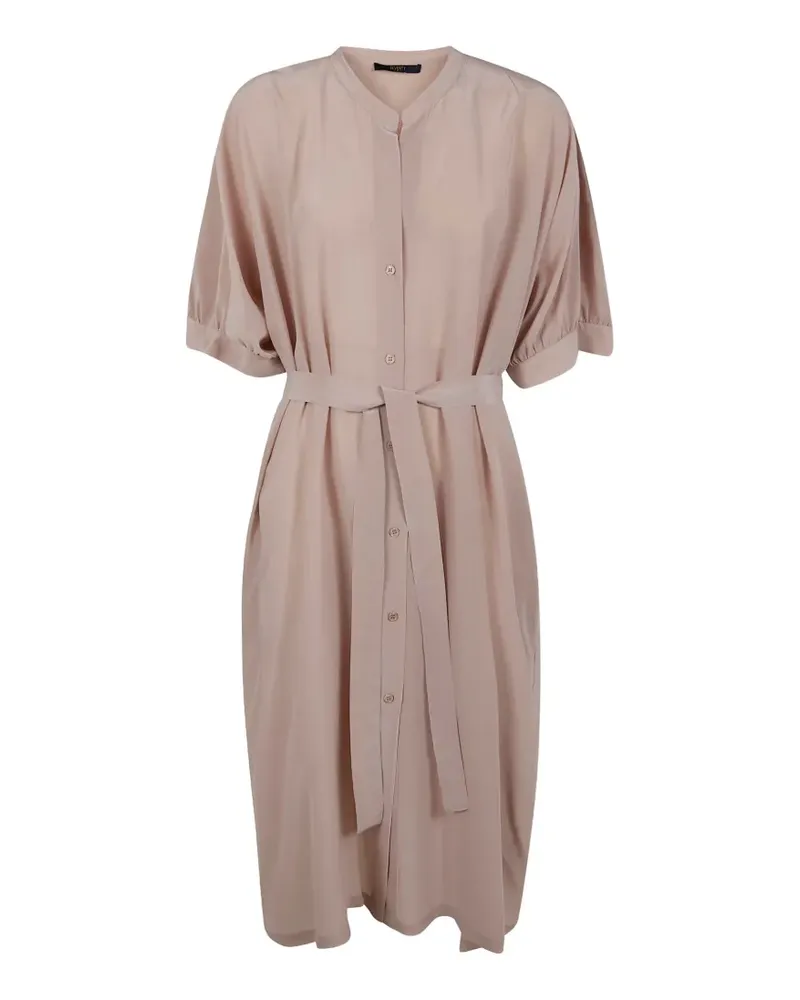 Seventy tie-waist dress - Nude Nude