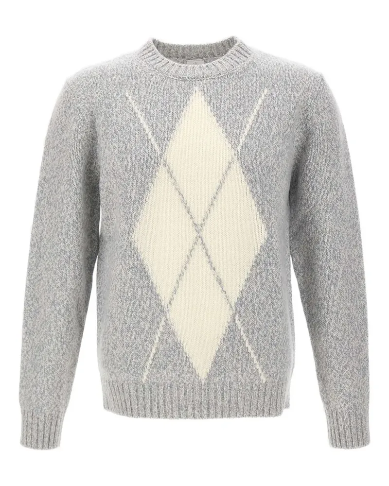 Eleventy Pullover mit geometrischem Muster - Grau Grau