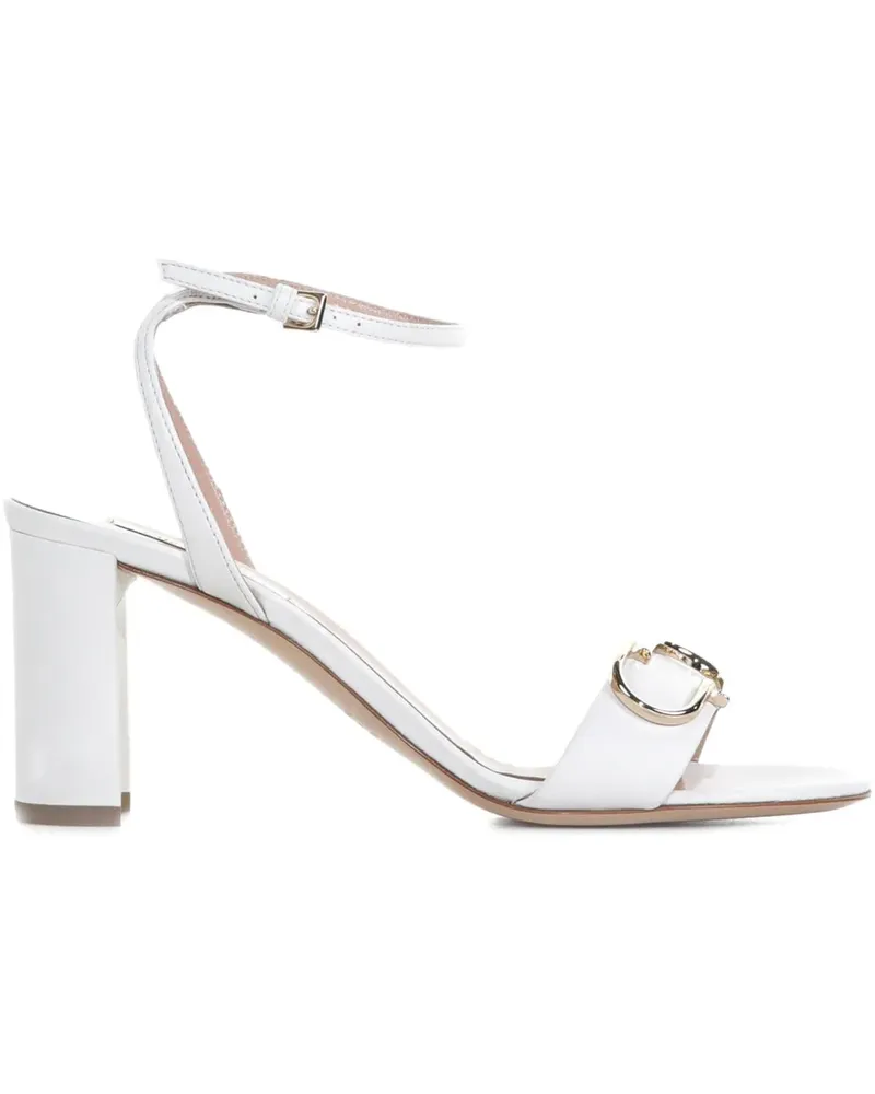 NINALILOU Sandalen mit Blockabsatz - Weiß Weiß