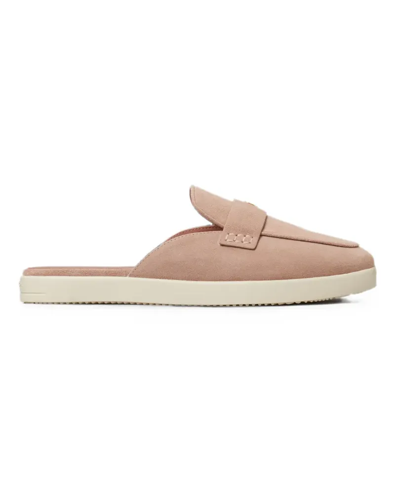Tory Burch Ballet Sport Mules mit Logo-Schild - Rosa Rosa