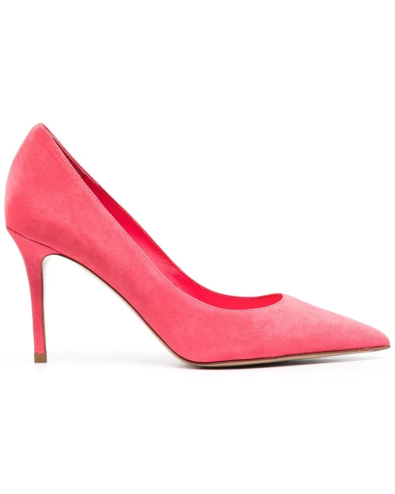Le Silla Eva Pumps aus Wildleder 90mm - Rosa Rosa